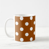 Mug Conception Brown de Pois blancs (Gauche)