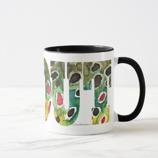 Mug Conception Brown de truites (Droite)