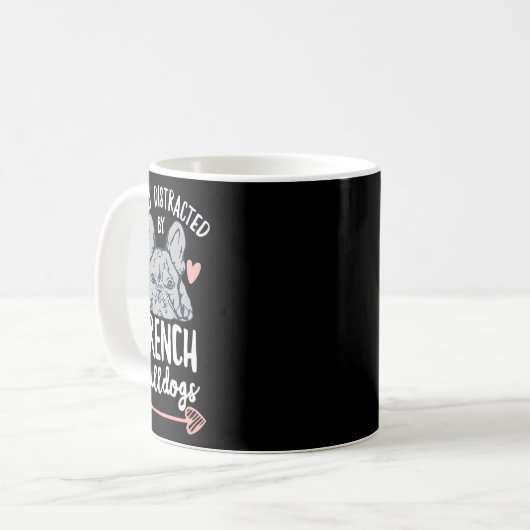 Mug Conception Bulldog Pour Un Propriétaire Français (Devant gauche)