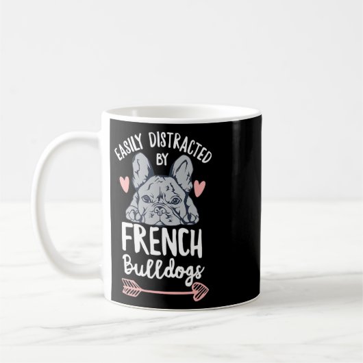 Mug Conception Bulldog Pour Un Propriétaire Français (Gauche)