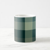Mug Conception carreaux Vichy vert (Centre)