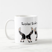 Mug Conception catholique "a tordu soeurs" de cadeaux (Gauche)