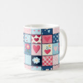 Mug Conception Charming Cute Patchwork (Devant droit)