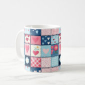 Mug Conception Charming Cute Patchwork (Devant gauche)
