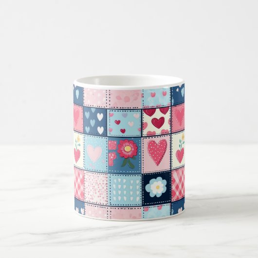 Mug Conception Charming Cute Patchwork (Centre)