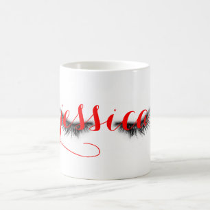 Mug Conception chic féminine Artsy personnalisée de