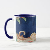 Mug Conception chinoise de couverture de bleu marine (Gauche)