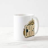 Mug Conception Chrétienne Choisie Inspirante à Base de (Devant droit)