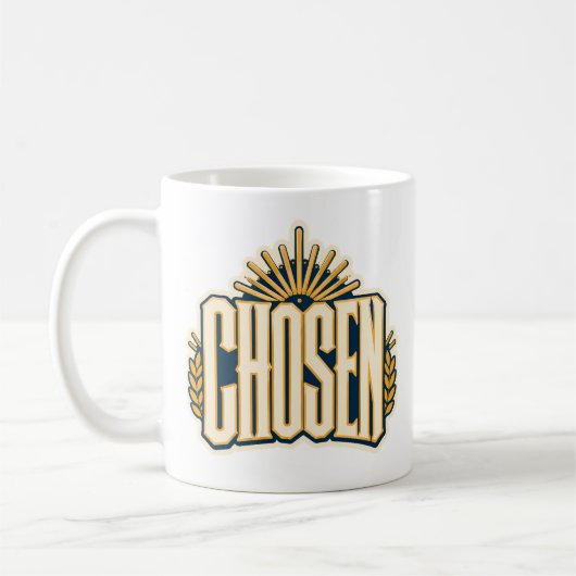 Mug Conception Chrétienne Choisie Inspirante à Base de (Gauche)