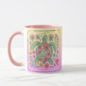 Mug Conception chrétienne personnalisable, Tortue de m (Gauche)