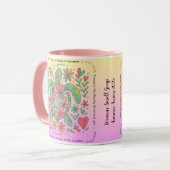 Mug Conception chrétienne personnalisable, Tortue de m (Devant gauche)