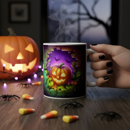 Mug Conception Citrouille 3d Halloween