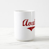 Mug Conception classique d'Avalon la Californie (Centre)
