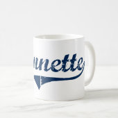 Mug Conception classique de Jeannette Pennsylvanie (Devant droit)