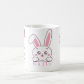 Mug Conception classique de lapin de cochon (Centre)