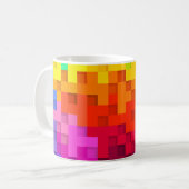 Mug Conception colorée abstraite-14839 (Devant gauche)