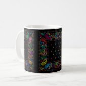 Mug Conception couleur Paisley (Devant gauche)