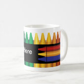 Mug Conception Crayon Enseignant Musique personnalisée (Devant droit)