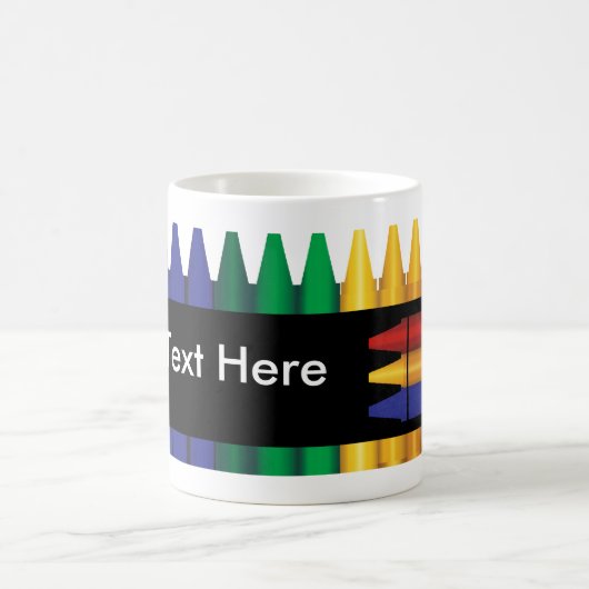 Mug Conception Crayon Enseignant Musique personnalisée (Centre)