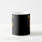 Mug Conception créative et décontractée Funny F Caw F (Centre)
