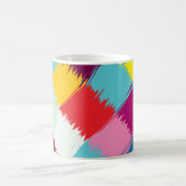 Mug Conception d'abrégé sur courses de peinture (Centre)