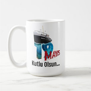 Mug Conception d'affiche d'illustration vectorielle du