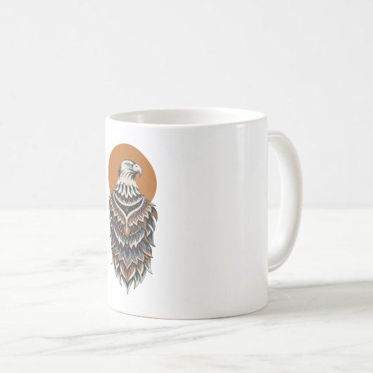 Mug Conception d'aigle (Devant droit)