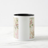 Mug Conception d'algue pour le matériel en soie (la (Centre)