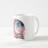 Mug Conception d'amant de livre de fantasy (Devant droit)