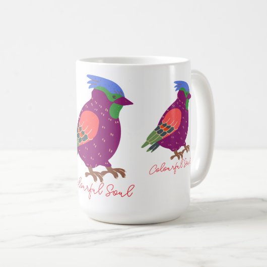 Mug Conception d'âme colorée (Devant droit)