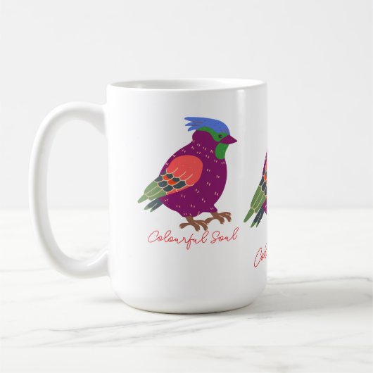 Mug Conception d'âme colorée (Gauche)