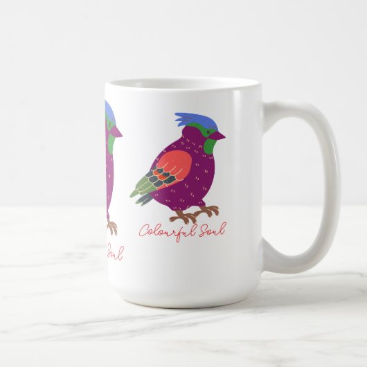 Mug Conception d'âme colorée (Droite)