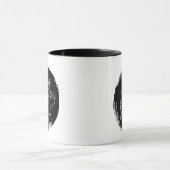 Mug Conception d'amour de chat coupé (Centre)