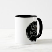Mug Conception d'amour de chat coupé (Devant droit)