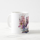 Mug Conception d'amour de livre de fantasy (Devant gauche)