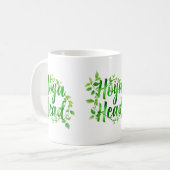 Mug Conception d'amour de plante de tête Hoya – Bot mi (Devant gauche)