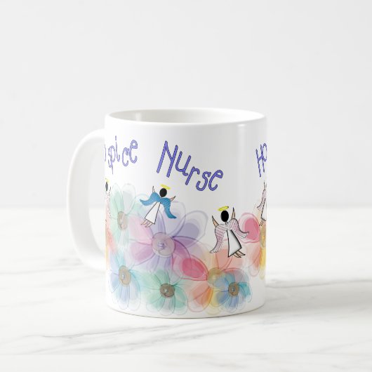 Mug Conception d'anges de l'infirmière WHISPY (Devant gauche)