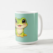 Mug Conception d'animal Kawaii de grenouille mignonne (Devant droit)