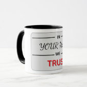 Mug Conception d'appréciation d'équipe (Devant gauche)