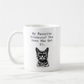 Mug Conception d'appréciation pour professeur de maths (Gauche)