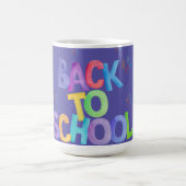 Mug Conception d'aquarelles manuscrites pour la rentré (Centre)