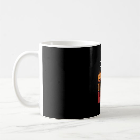 Mug Conception d'arbre de citrouille d'humeur actuelle (Gauche)