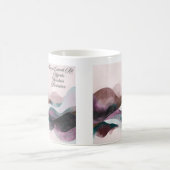 Mug Conception d'art abstrait | Minimaliste moderne (Centre)