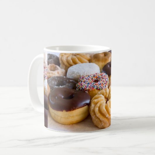 Mug conception d'art de beignet (Devant gauche)