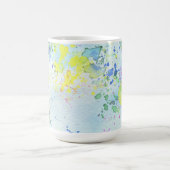 Mug Conception d'art de giclure d'aquarelle pastel abs (Centre)