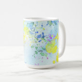 Mug Conception d'art de giclure d'aquarelle pastel abs (Devant droit)