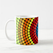 Mug Conception d'art mandala abstrait pointillé-65904 (Gauche)