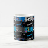 Mug Conception d'art moderne multi-panneaux d'ours Pan (Centre)