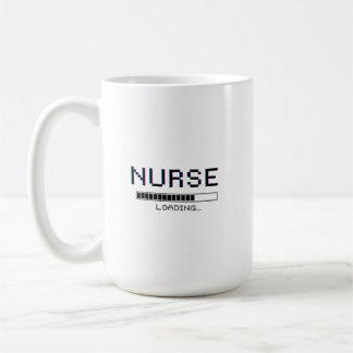 Mug Conception d'art pixel de bogue de chargement d'in