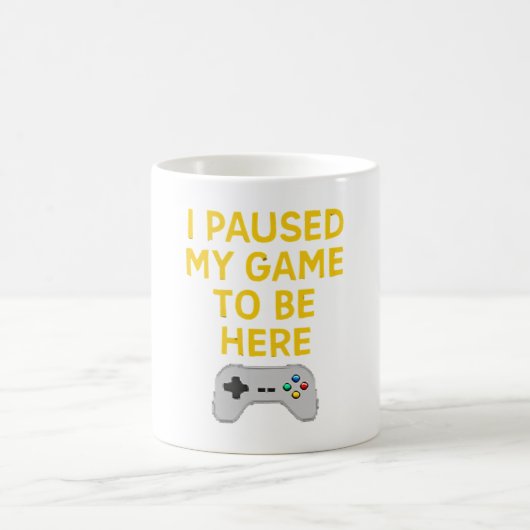 Mug Conception d'art pixelisé de jeu rétro" (Centre)